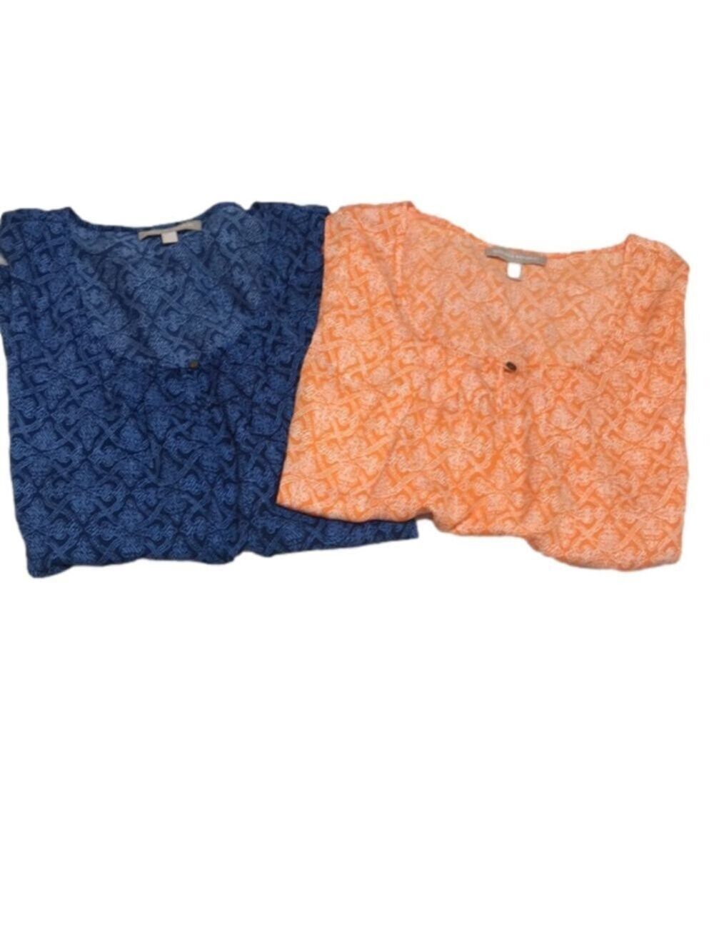 Bundle of Banana Republic Printed Peplum Tops X-Large
